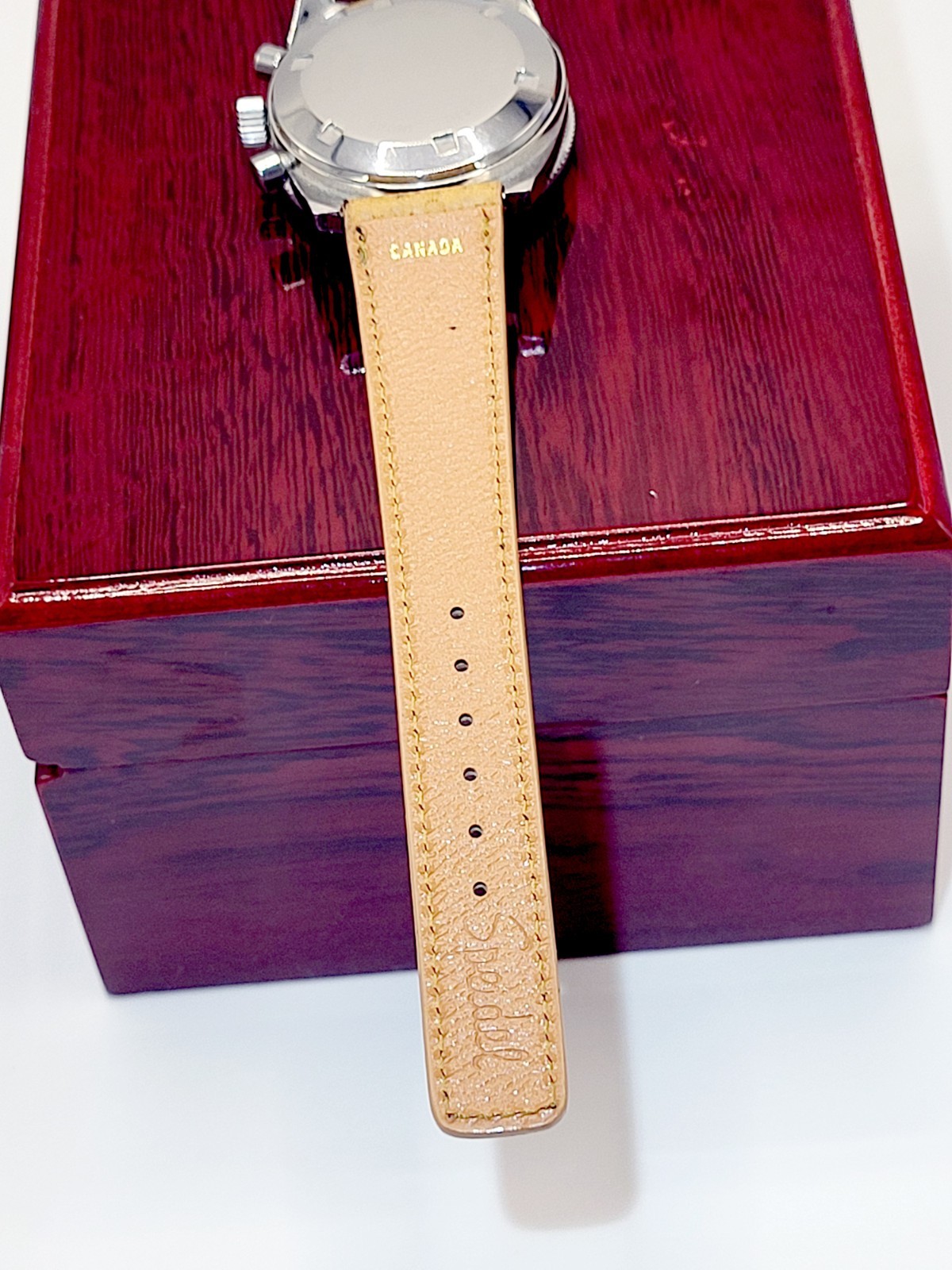 Le Jour Triton 2-Reg Chronograph Original Dial Landeron 248 Vintage 1960s N.MINT
