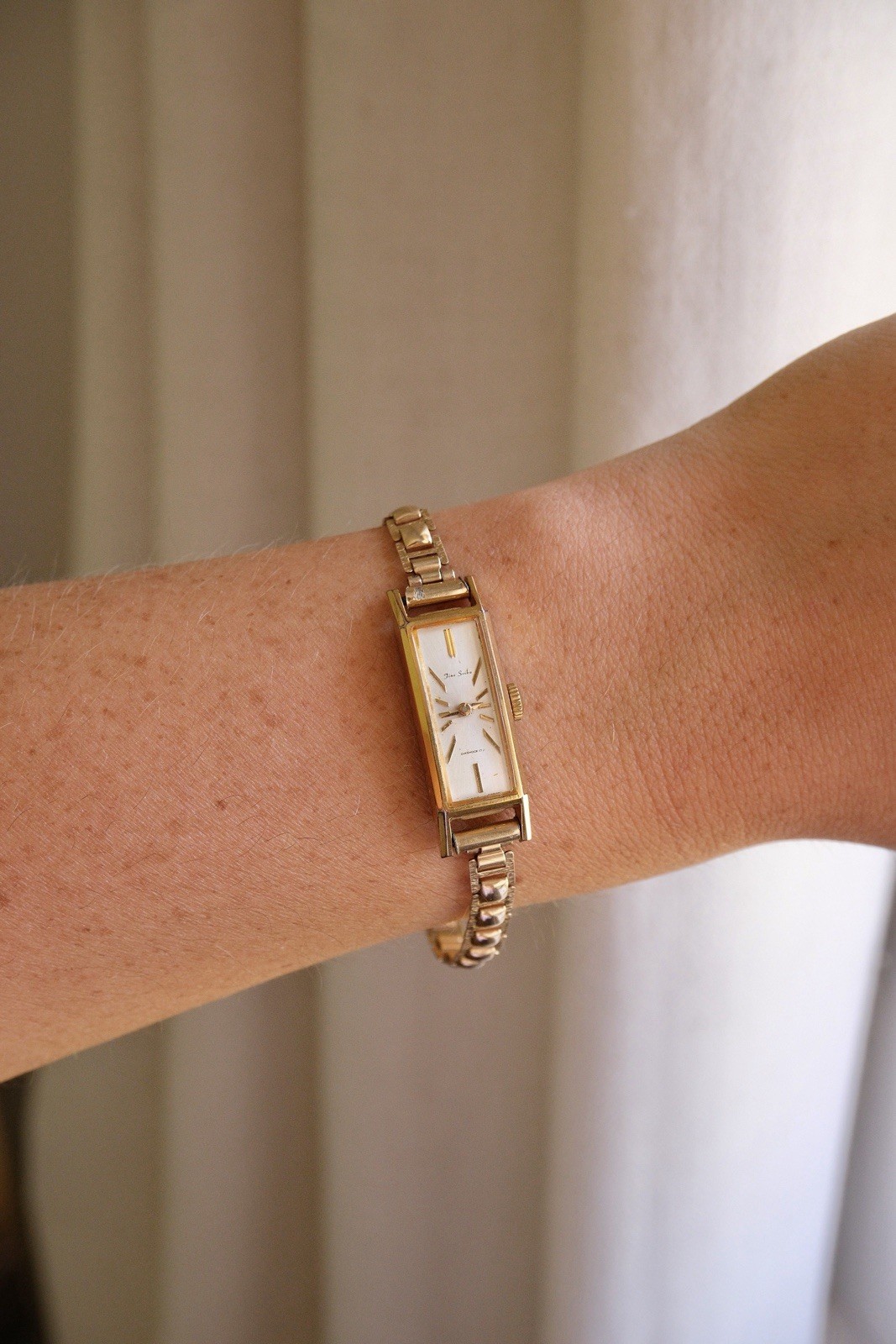 50s / 60s Vintage Fine Seiko Ladies Dress Watch 17 Jewels Diashock Hand Wound