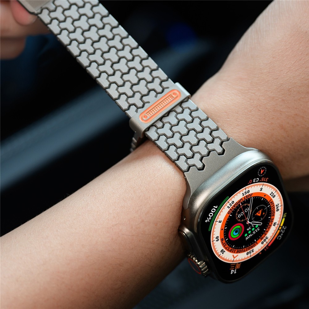 Magnetic Stainless Steel Bracelet Band for Apple Watch Ultra 3 2 1 49mm S11 10 9