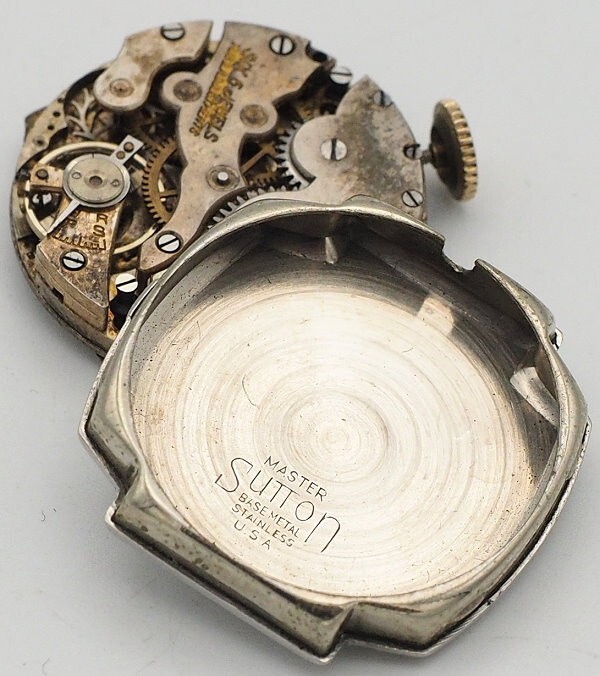 Vintage MASIN Watch Metro Watch Co. 6 Jewels Swiss 10B GF Case SS Back Runs