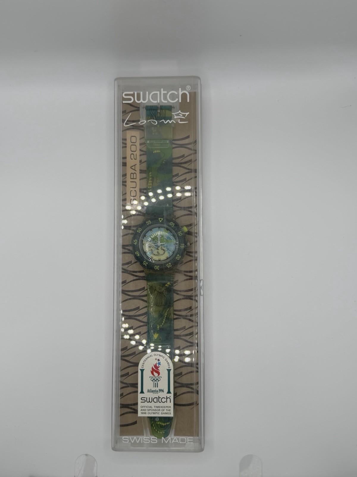 Swatch Scuba 200 Atlanta 1996 Olympic Games SCUBA 200 not running
