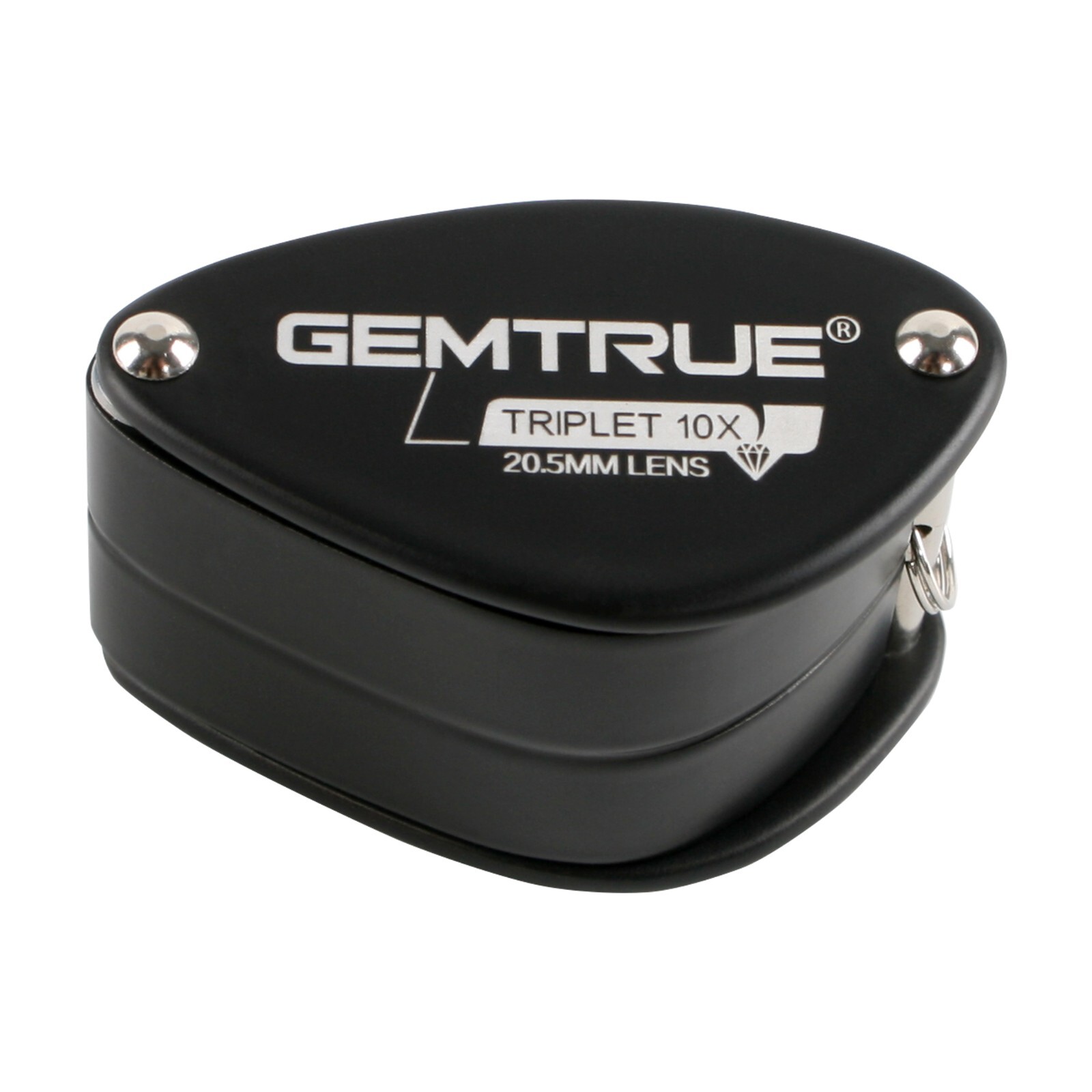 GemTrue Diamond Loupes Professional 10X Triplet Jewelry Inspecting Magnifier