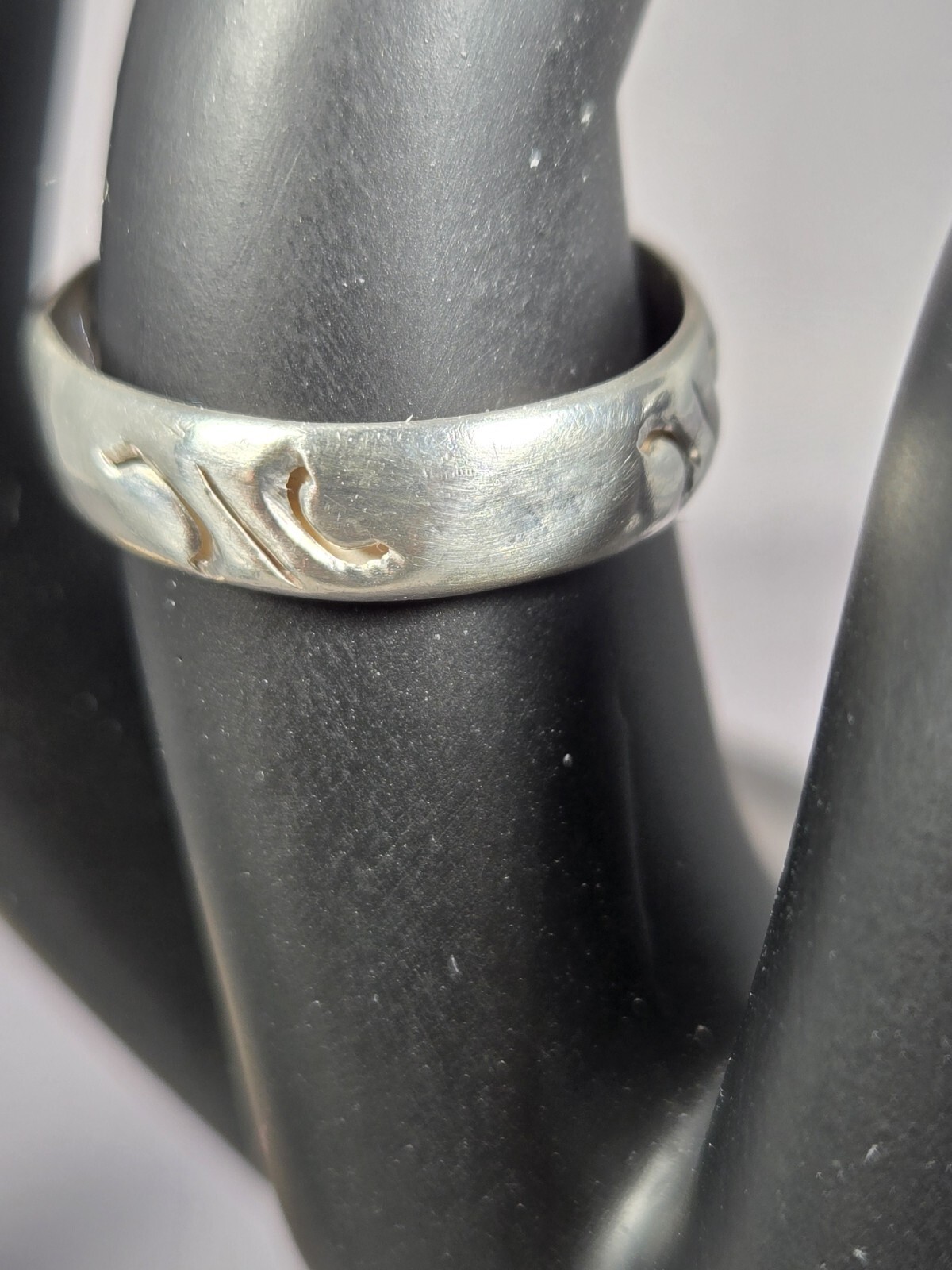 SILVER 925 1.2 Gram Size 6 1/2 Hand Made In Mexico Width 5mm