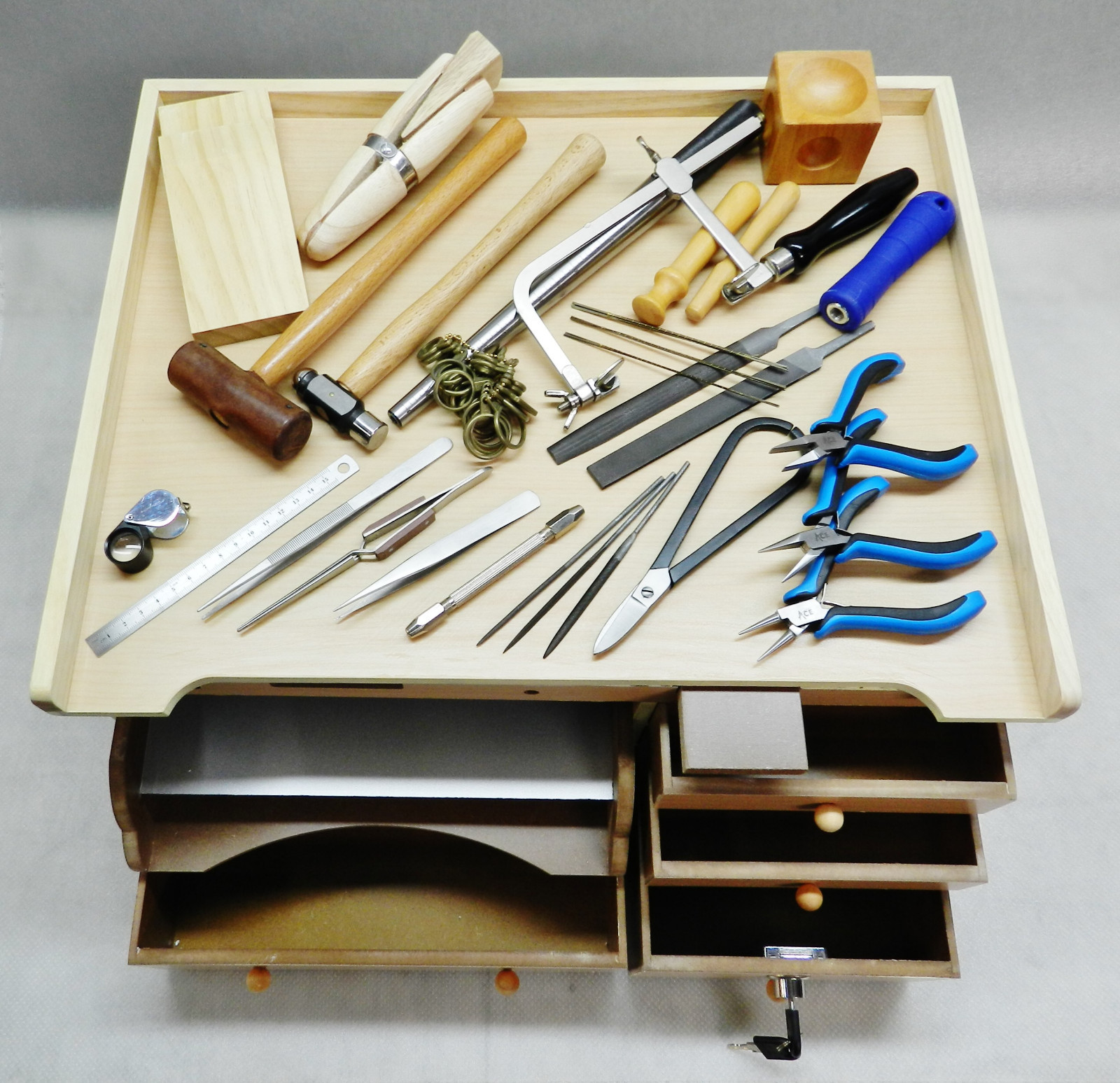 Jewelry Making Workbench & Tools Set of 30 – Bench and Basics to Make Jewelry
