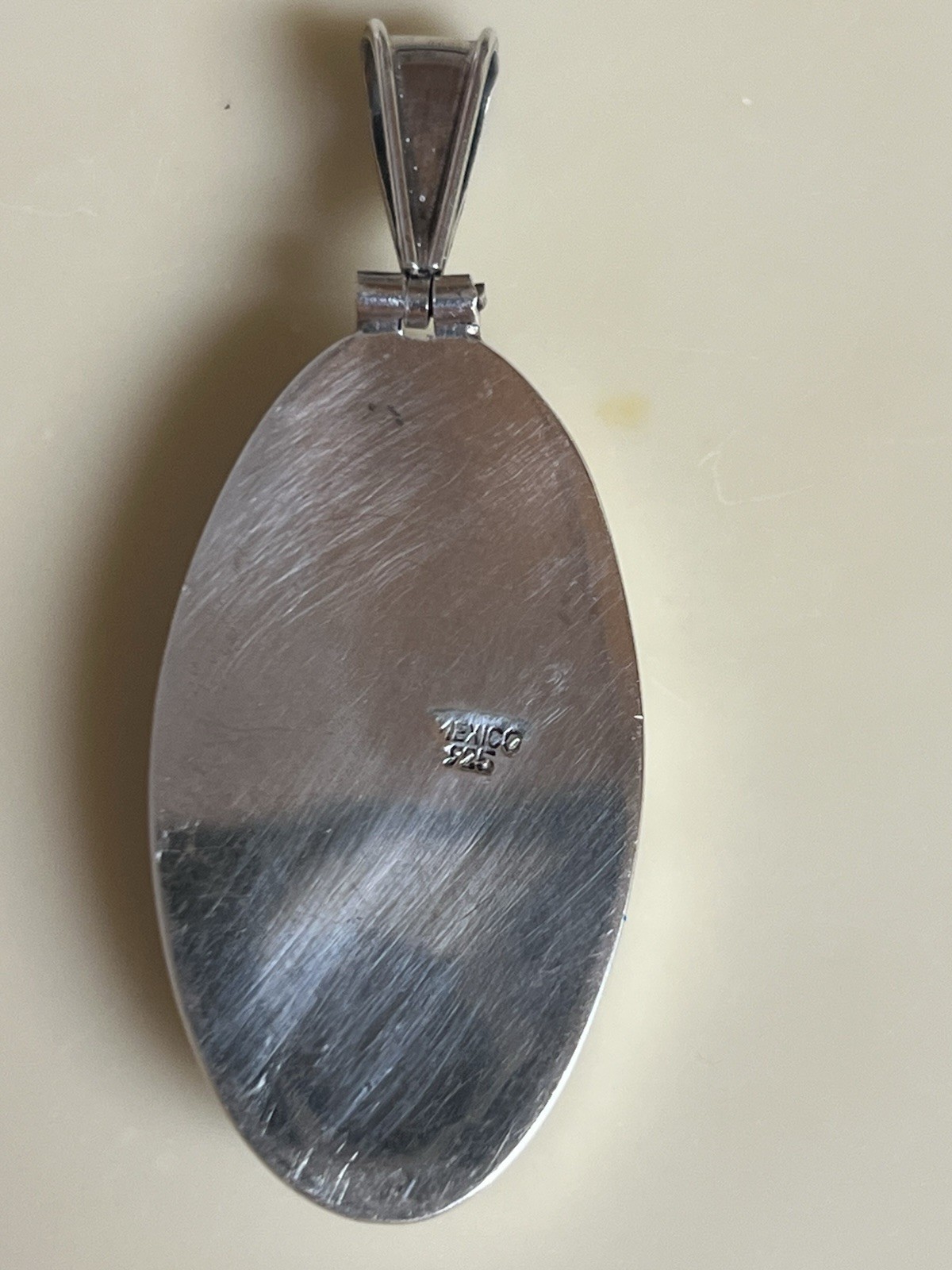 Lot of 4 Vintage Sterling Silver Pendants Navajo RJ Apacheto Lapis Mexico 925