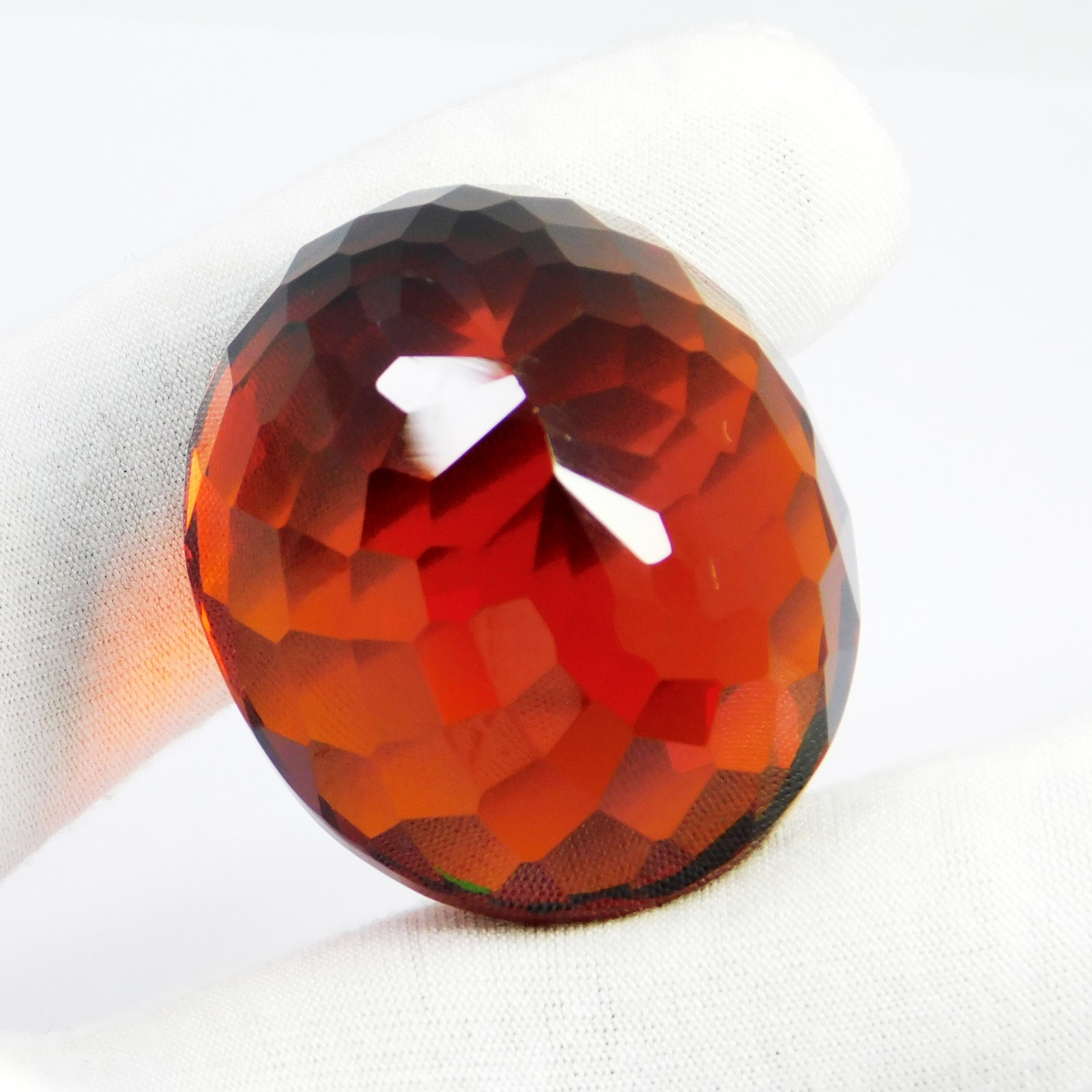 Stunning 198.20 Ct Natural Hessonite Garnet Oval Cut Certified Loose Gemstone