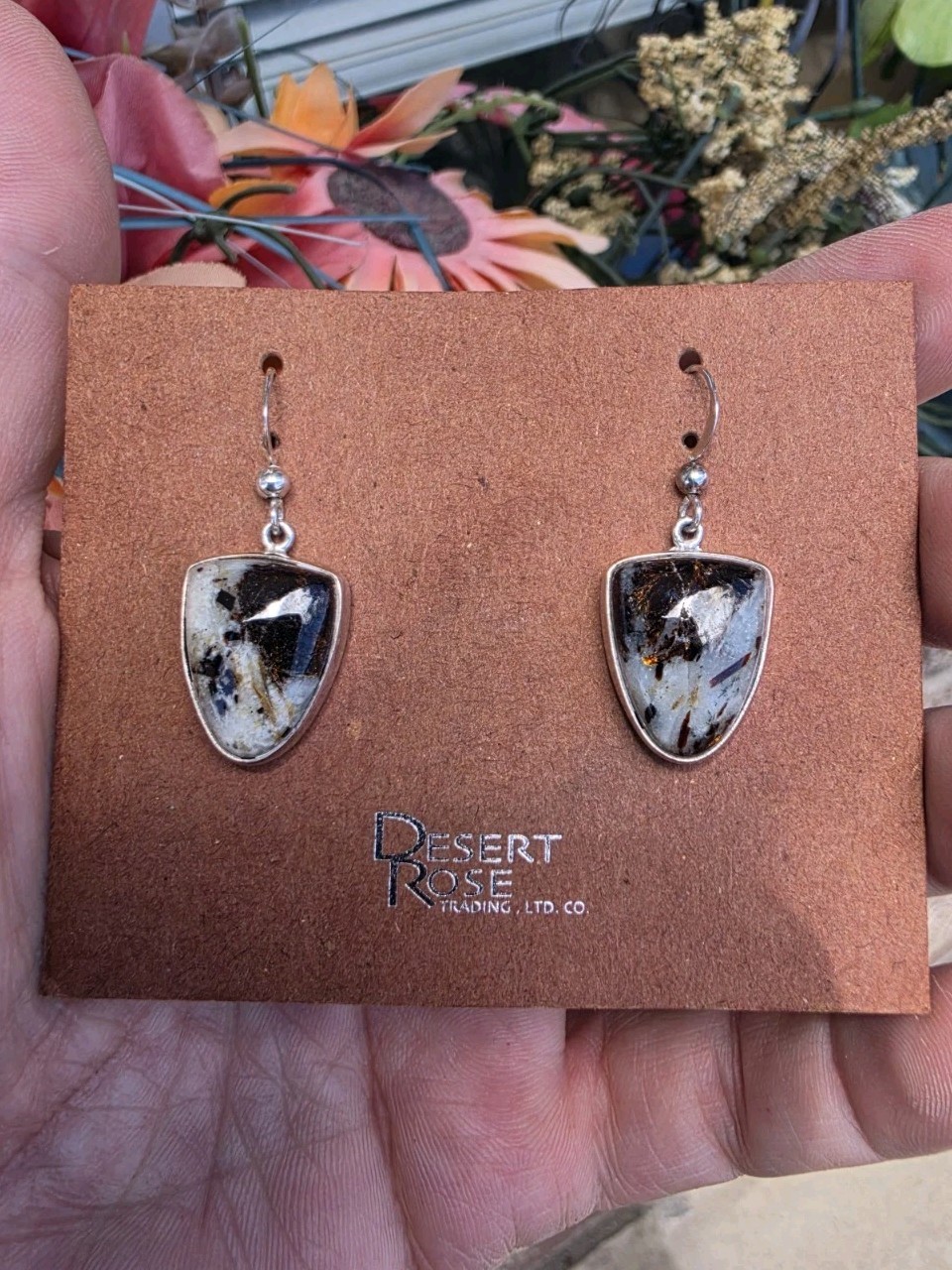 MINE FINDS BY JAY KING DTR Astrophyllite Sterling Silver Earrings