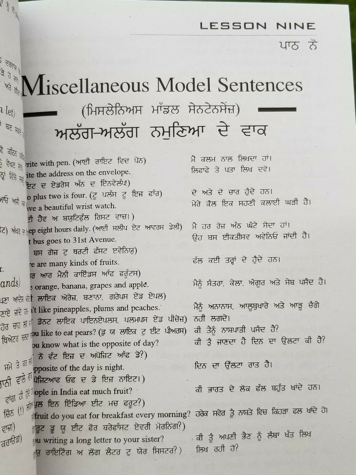 Dynamic Memory English Speaking Course Punjabi to English 60 Days Book Learn B70