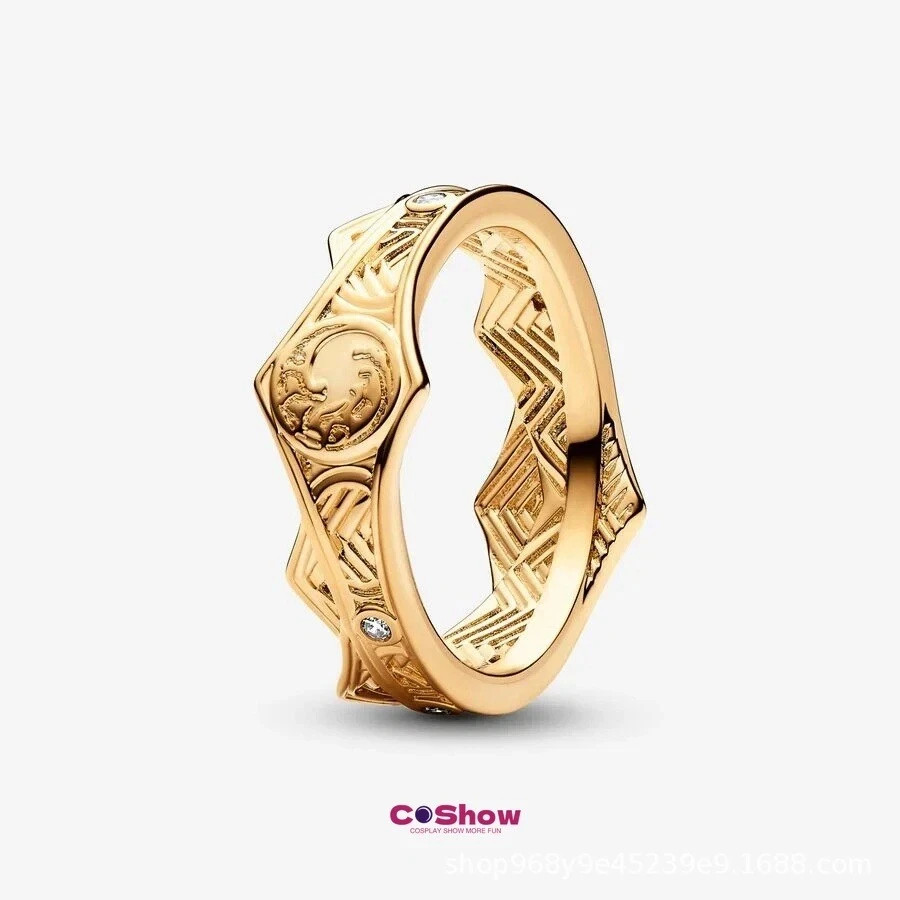 House of The Dragon Season 2 Daemon Targaryen Crown Ring Cosplay Accessory Gift