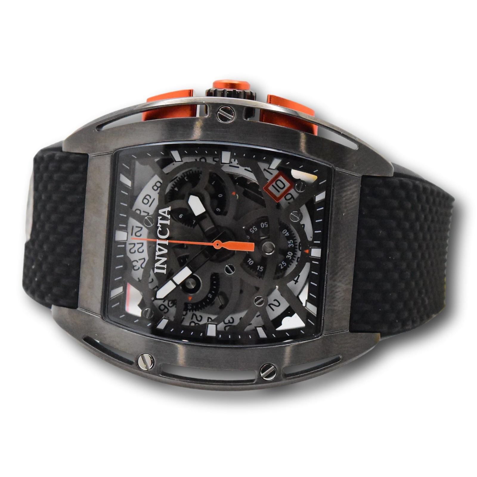 Invicta S1 Rally Swiss ETA G10.212 Caliber Men’s 44mm Skeleton Dial Watch 45184