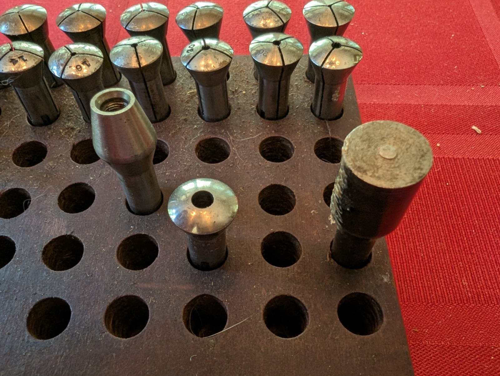 Derbyshire Watchmaker Lathe Collets Various Sizes