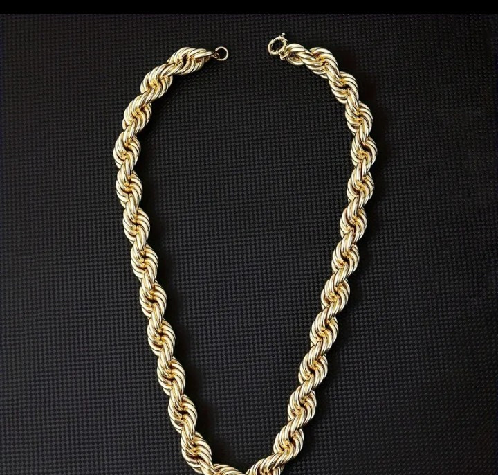 Gold necklace chain 20mm/ 30in