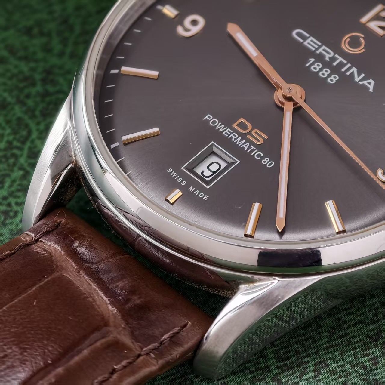 Certina Brown Dial DS Powermatic 80 C026407A Men’s Watch Automatic 39.7mm