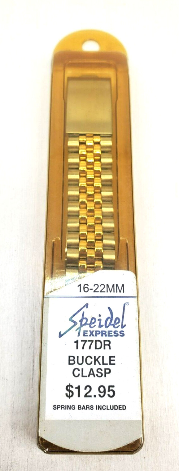 SPEIDEL Watch Band Buckle Clasp Two Tone 16-22MM 177DR -A2