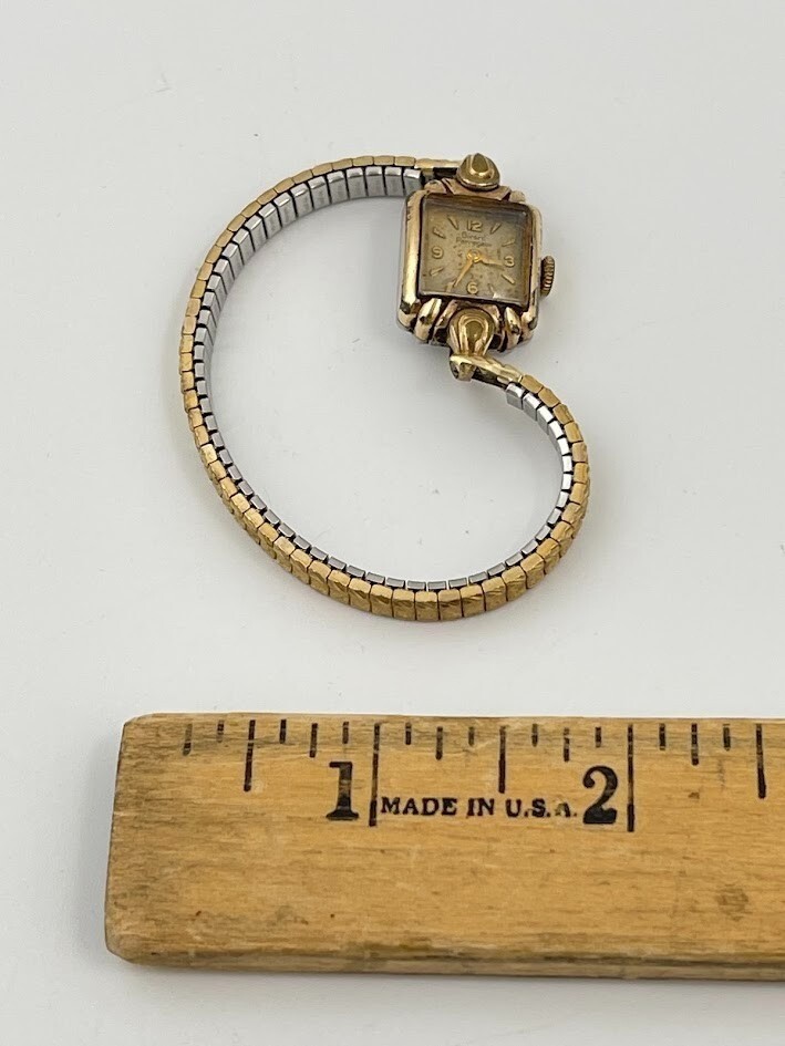 Vintage Ladies Girard Perregaux Womens Gold Plated Tone Swiss Mechanical Works