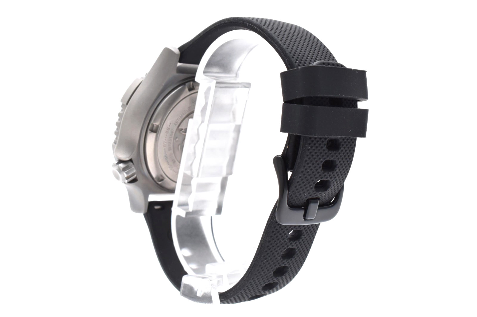 Seiko 7C43-6A10 Professional 200M Diver Titanium Quartz Rubber Strap Men’s Japan