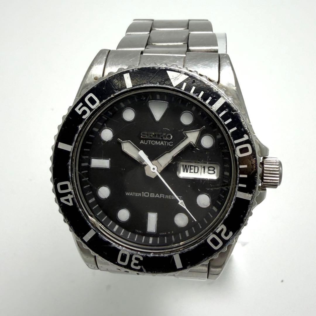 SEIKO Diver’s Watch 7S26-0040 Men’s Automatic Excellent Condition