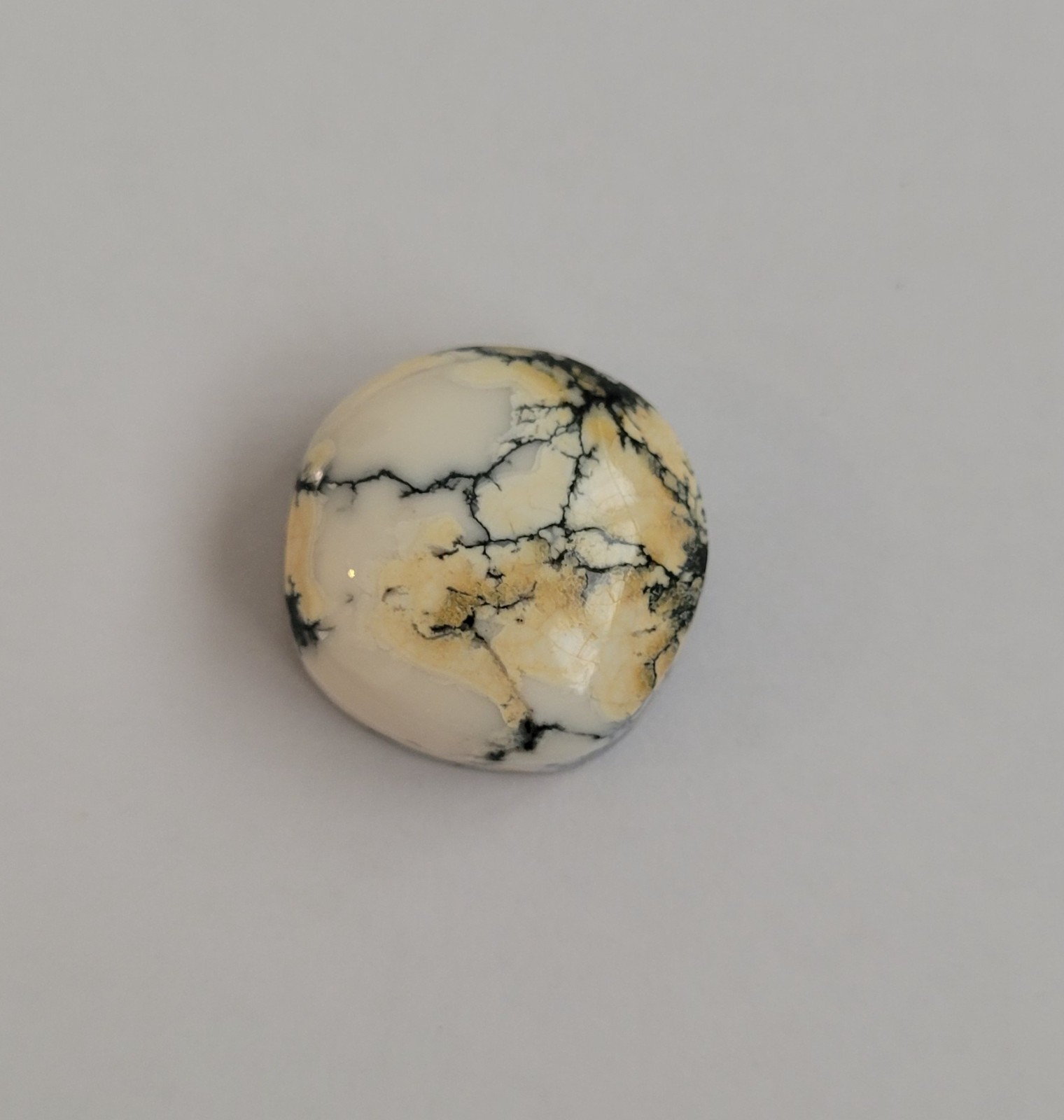 Dark Moon Turquoise Cabochon 35.4 CT