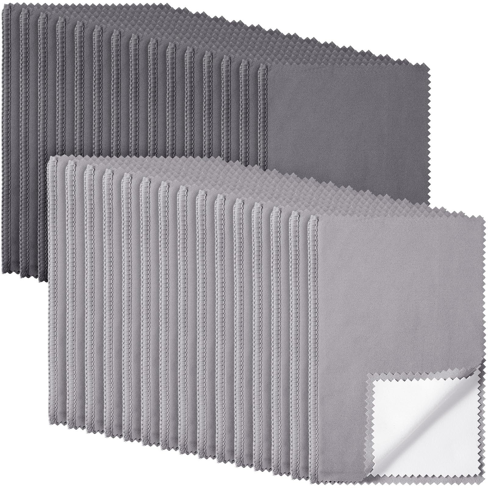 30 Pcs Silver Jewelry Polishing Cloths 6×8″ – Cleaning & Polishing for Sterling