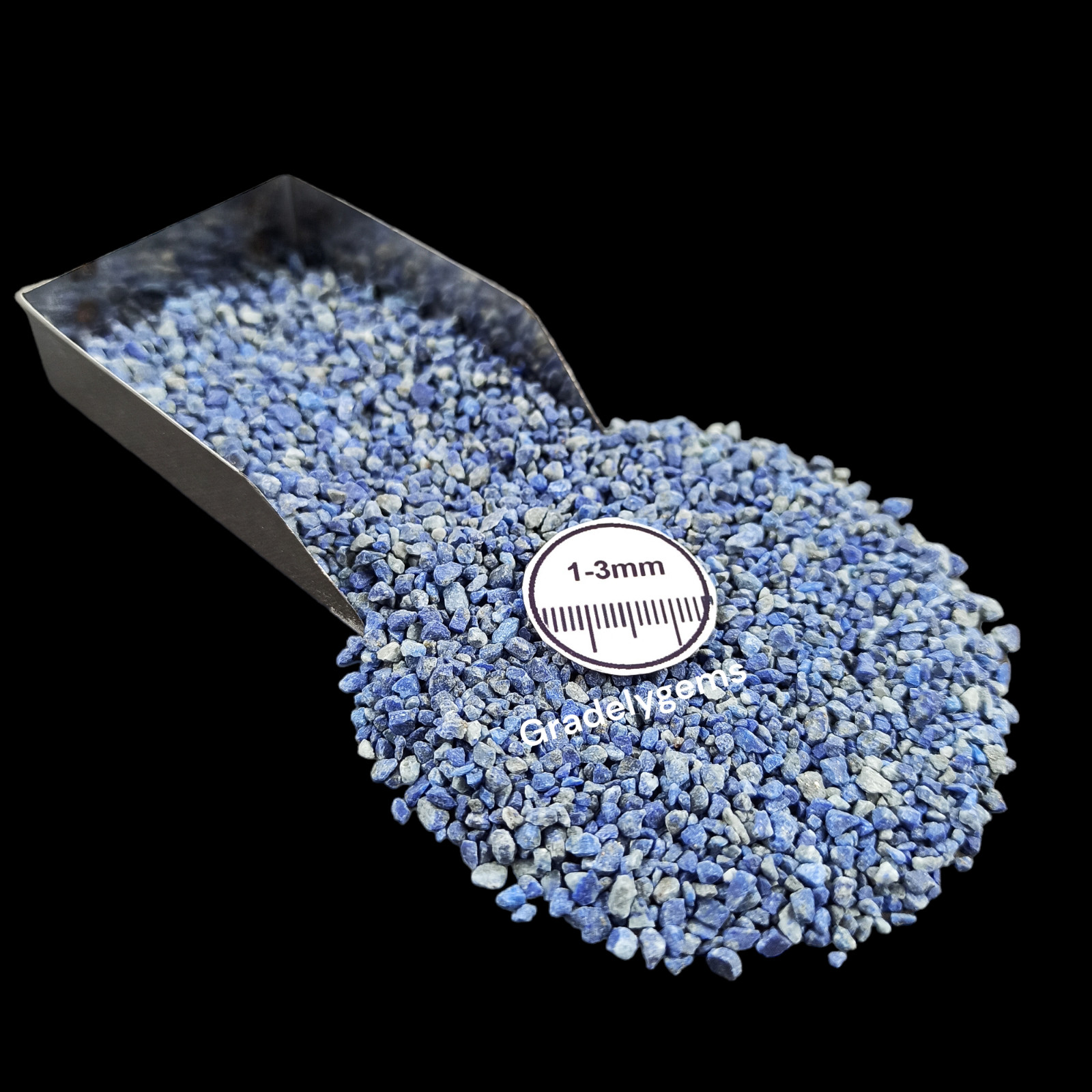 Lapis Lazuli Gemstone Crushed Powder – Royal Blue Radiance for Resin Art, Crafts