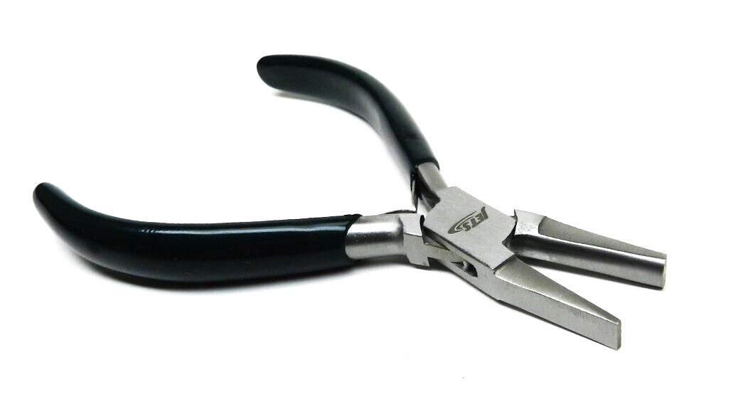 Half Round and Flat Nose Pliers Jewelry Making 5″ Pliers Wire Working Craft Work