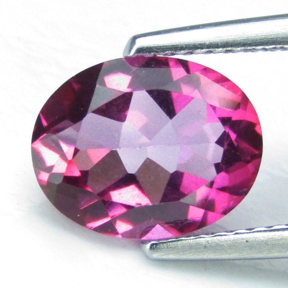 5.97Cts Romantic Natural Pink Topaz 12.1×10.2mm Oval Shape Loose Gemstone