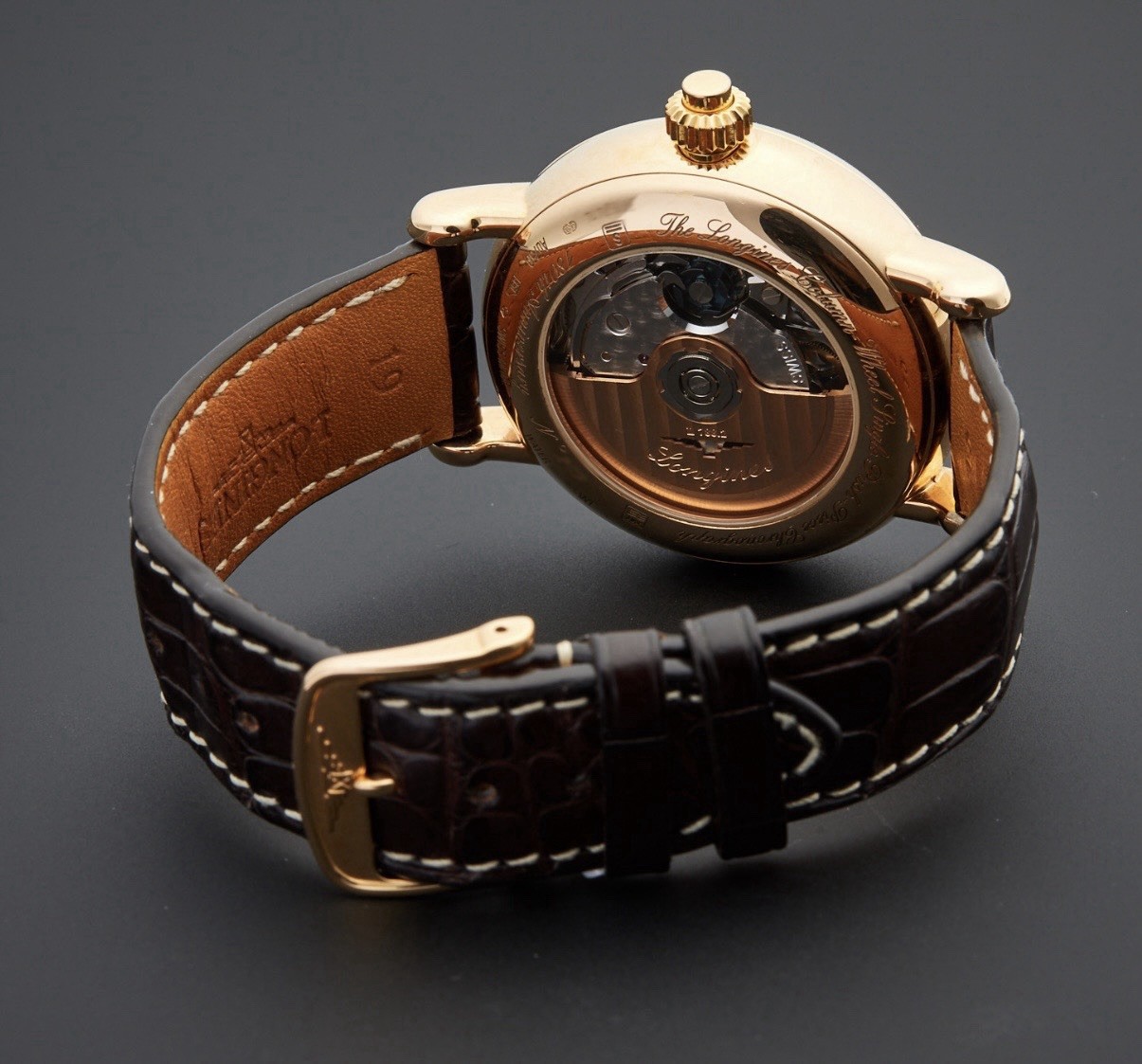 Longines Heritage Chronograph 18k Solid Rose Gold, L2.775.8.23.3
