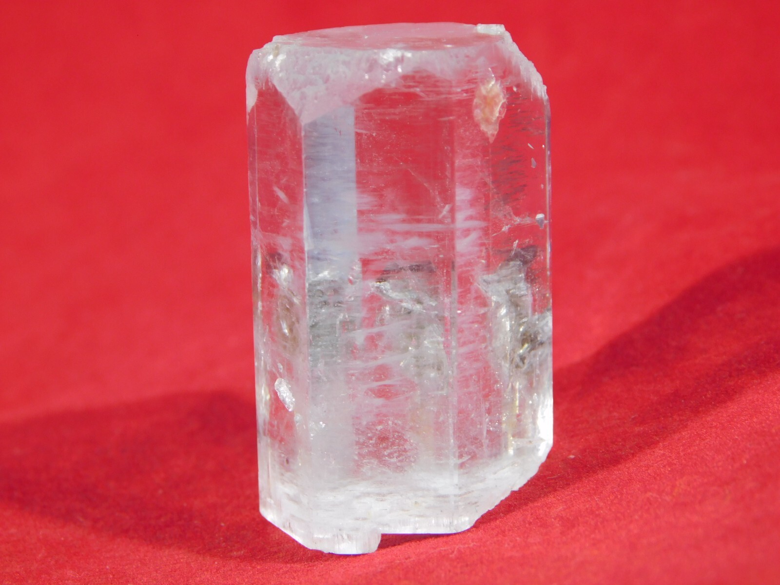 VERY Translucent! BLUE Terminated AQUAMARINE Crystal Pakistan 203ct