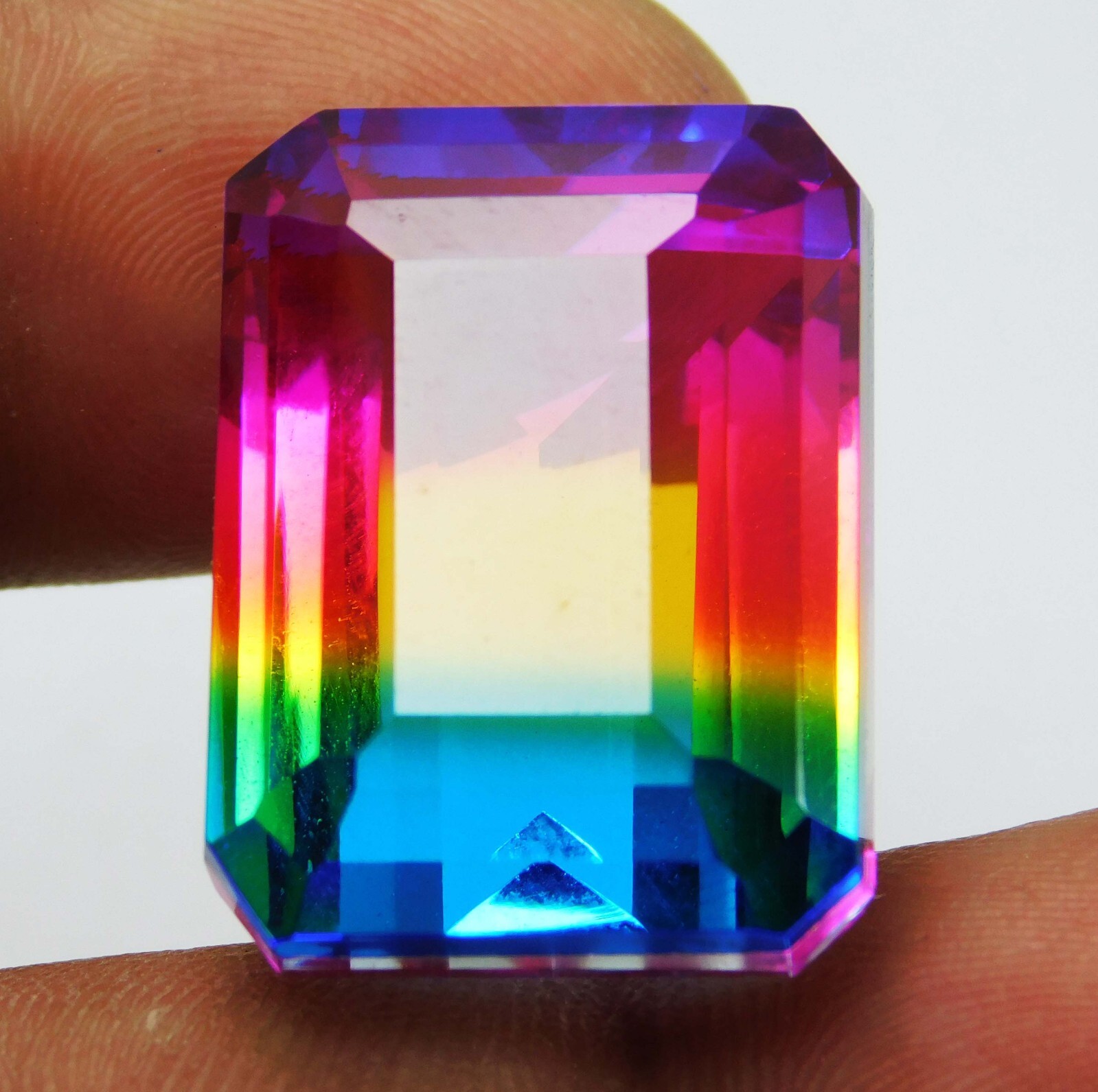 Stunning 64.25 Ct Natural Bi-Color Tourmaline – Top Quality | Afghanistan Origin