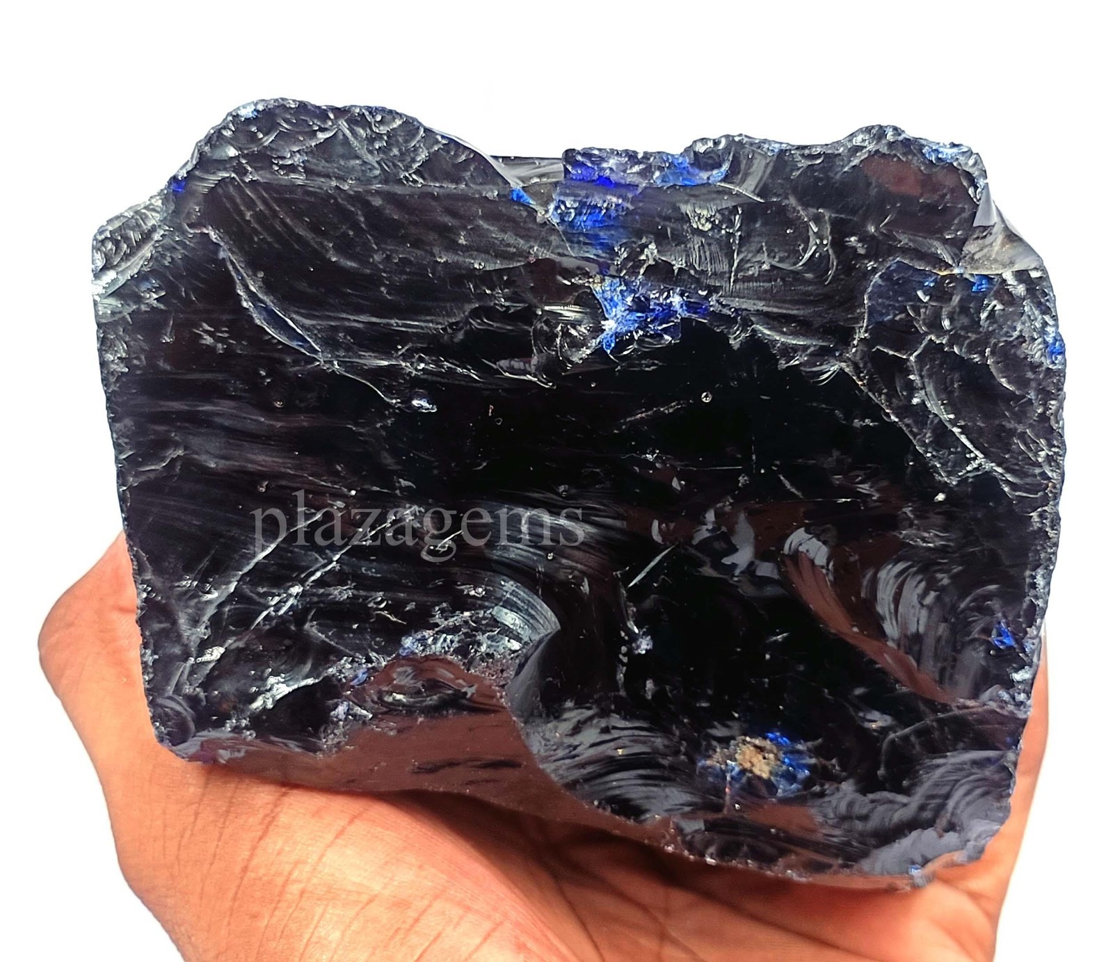 EGL Certified Natural Blue Alexandrite 4616.0 Carat Rough Loose Gemstone 5NST