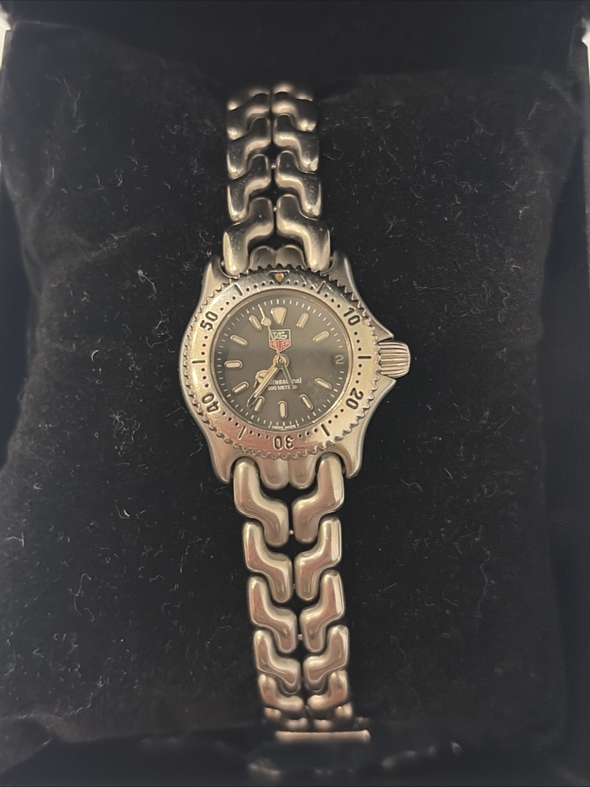 TAG Heuer SEL Professional Women’s 28mm Watch, Silver Bracelet with Gray Dial