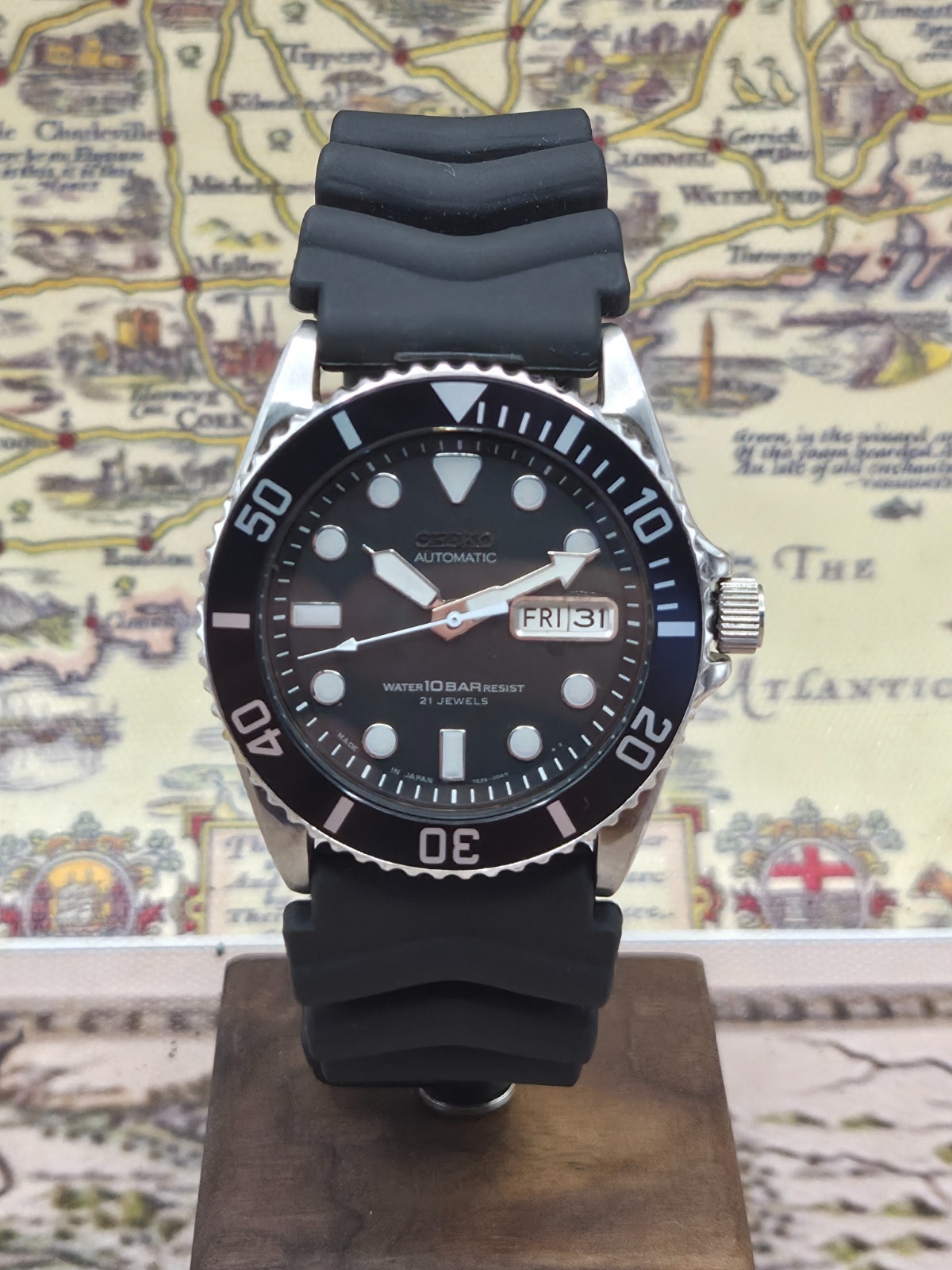 Seiko Mens Automatic Watch SKX031 Scuba Divers 7S26-0040 c.August 1999 BOXED