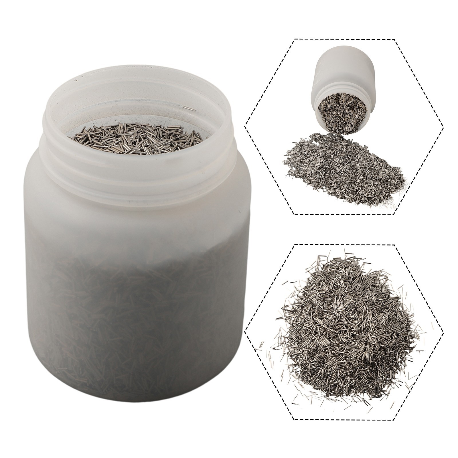 Polishing Needle Magnetic 304 Stainless Steel 5mm For Grinding Machine Equipment