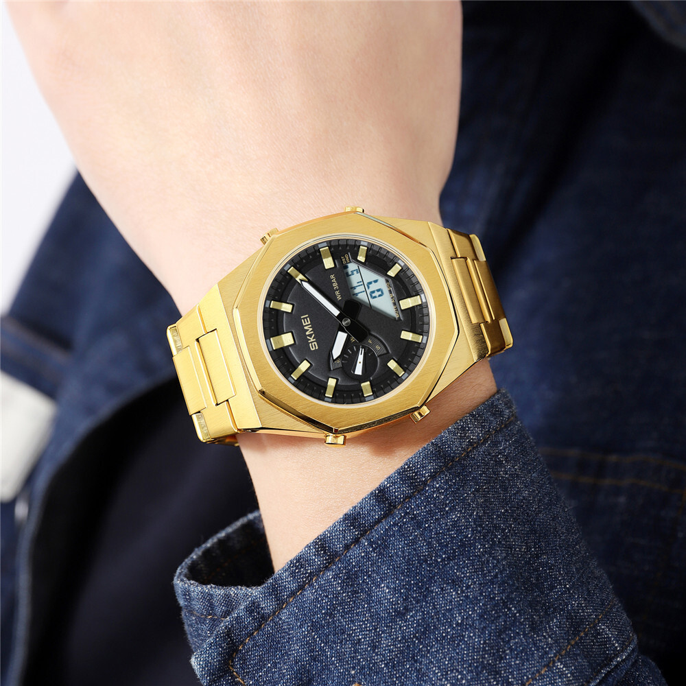 SKMEI Men Watch Luxury Military Wristwatch LED Digital Quartz Sport Watches Male