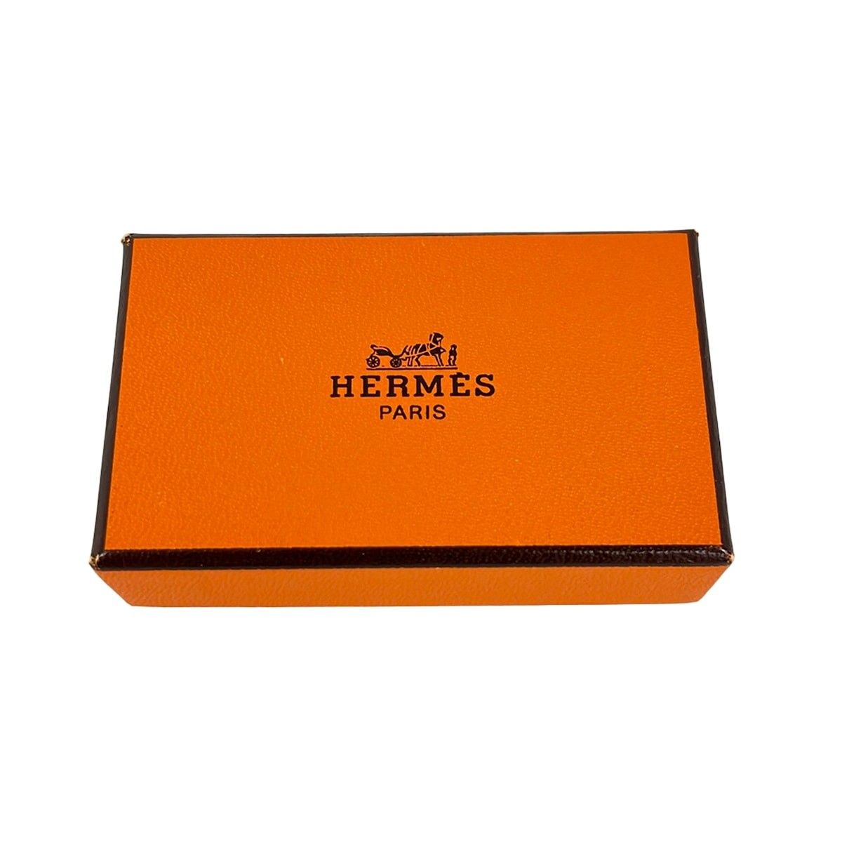 HERMES Deux Anneaux Silver Hardware None Clip On Earrings