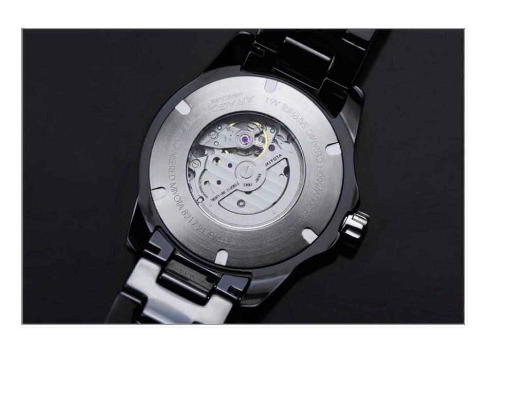 Aragon Hercules Ceramic Sun And Moon Diver Automatic 44mm Case