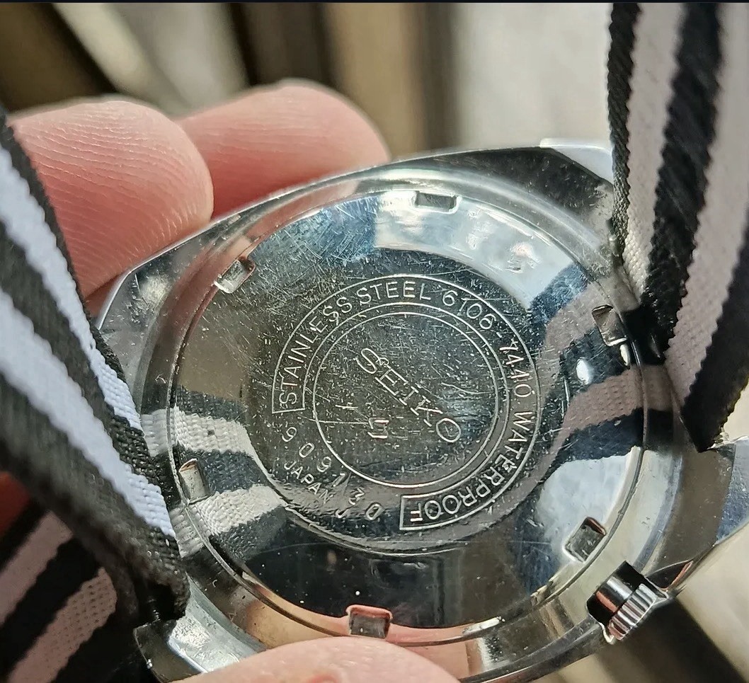 Seiko ACTUS SS 6106-7440 25 Jewels Automatic 1969