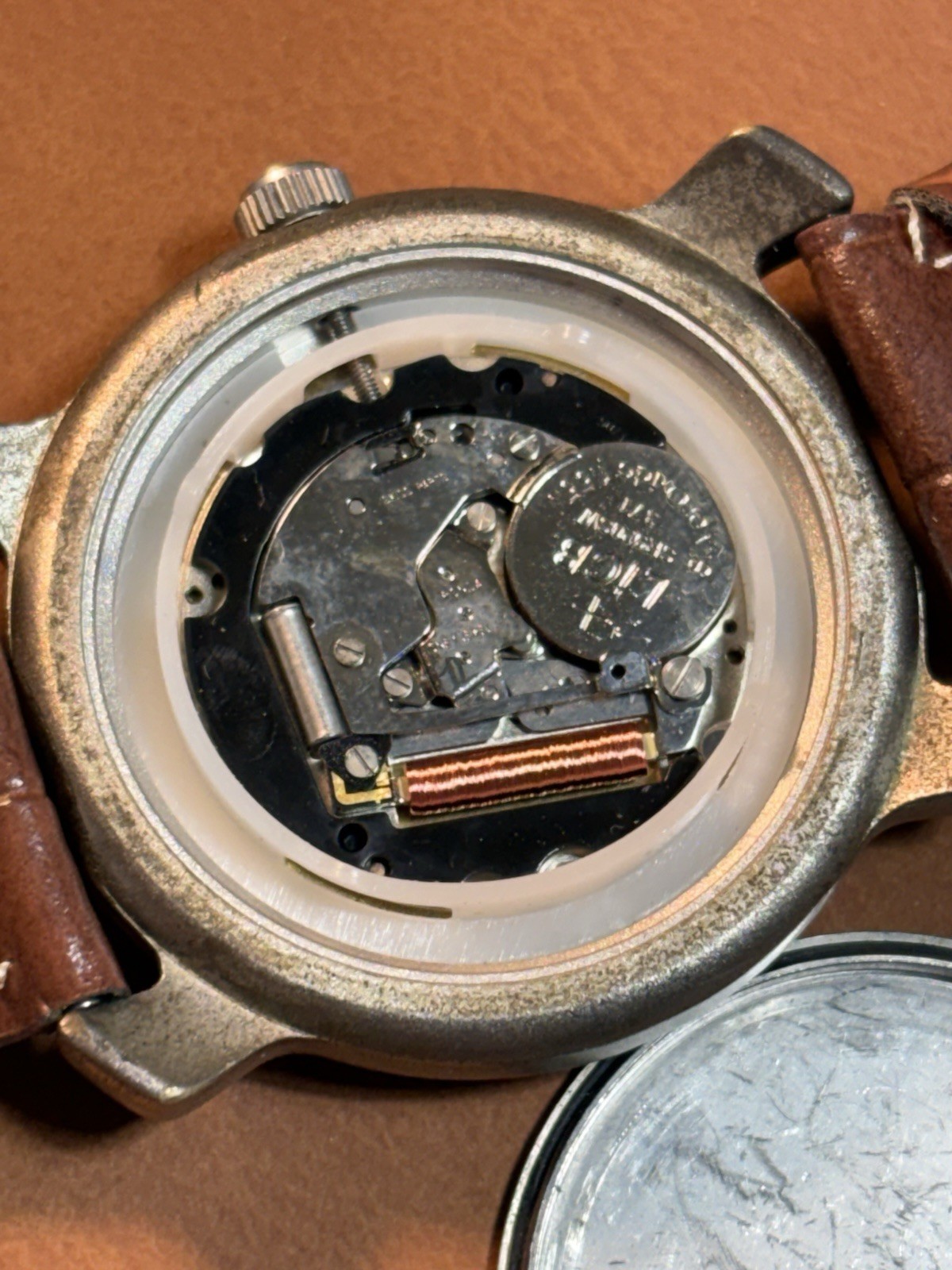 Vintage Mercedes Benz Men Field Watch Beige Dial,37mm,Rotating Beze,Date