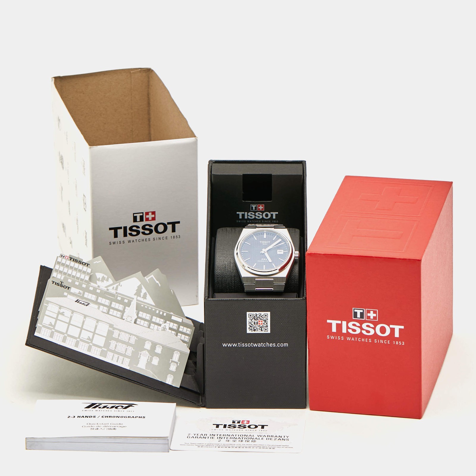 Tissot PRX Powermatic 80 T137.407.11.051.00 Black Dial Stainless Steel Mens