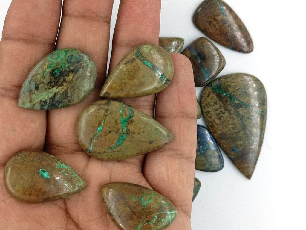 AAA+ Quality Shattuckite Cabochon Gemstone Fancy Jewelry Wholesale Lot 71338