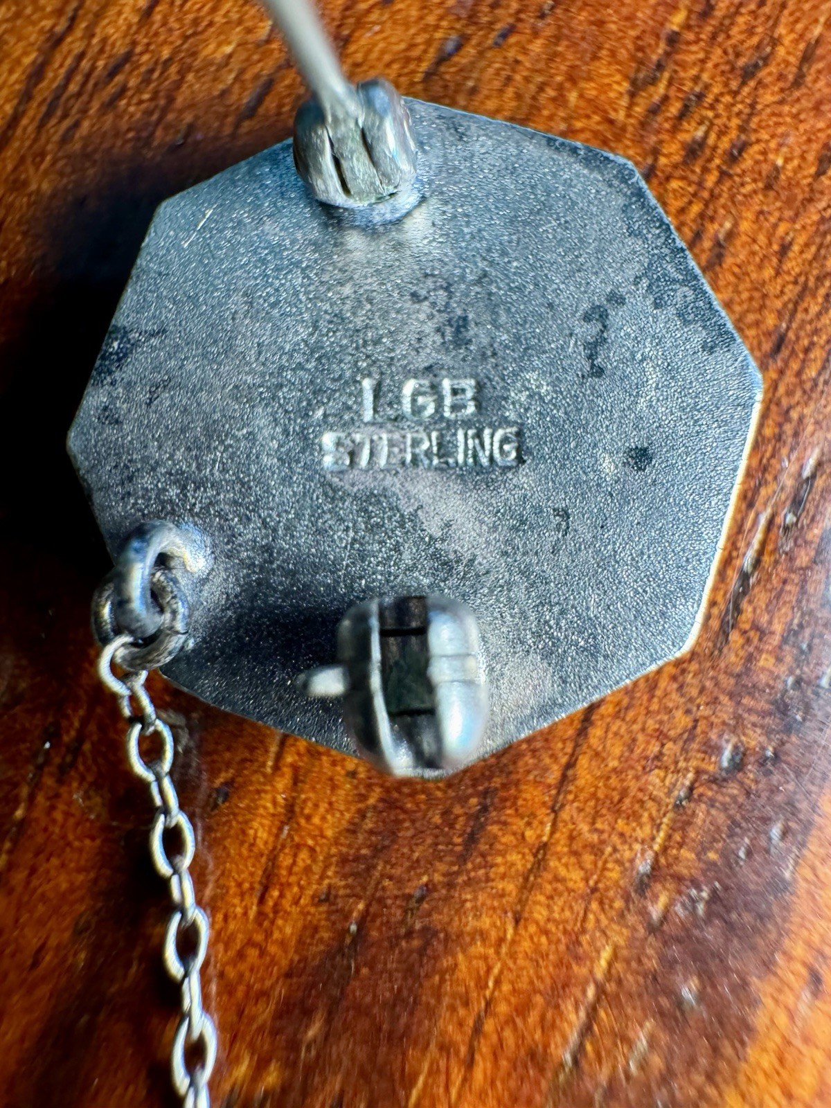 Vintage LGB Sterling Silver 925 FHA Future Homemakers of America Pin Brooch