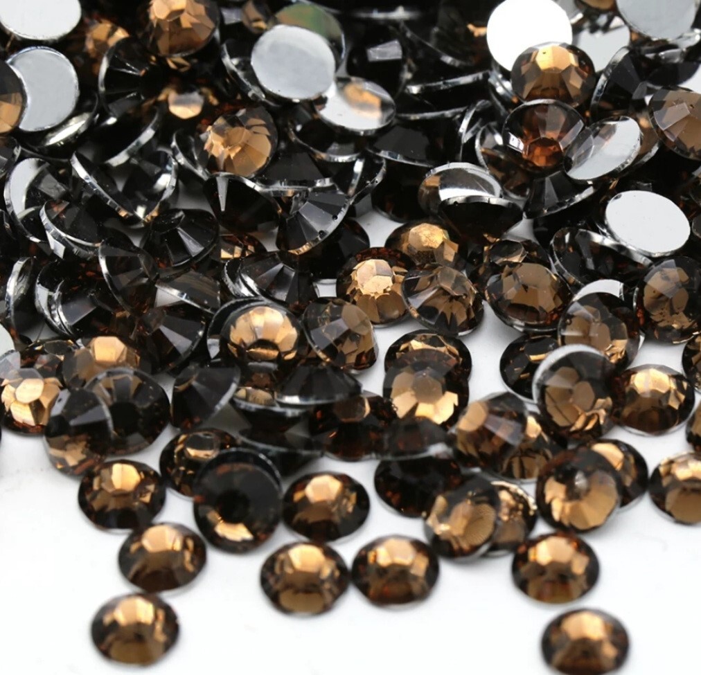 RESIN Rhinestones 3MM/SS12 QTY 1000-5000 Flatback Round Crystals Bling NON HOTFX