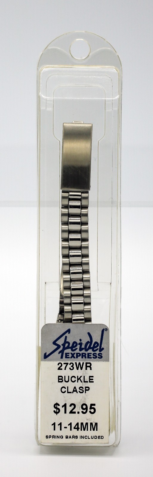 NEW 11-14MM Speidel Metal Stretch Watch Band! Straight Adjustable Ends!
