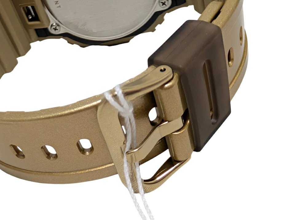 CASIO G-SHOCK DWE-5600HG-1 HIP HOP GOLD Chain Pattern Set Skeleton Black Watch