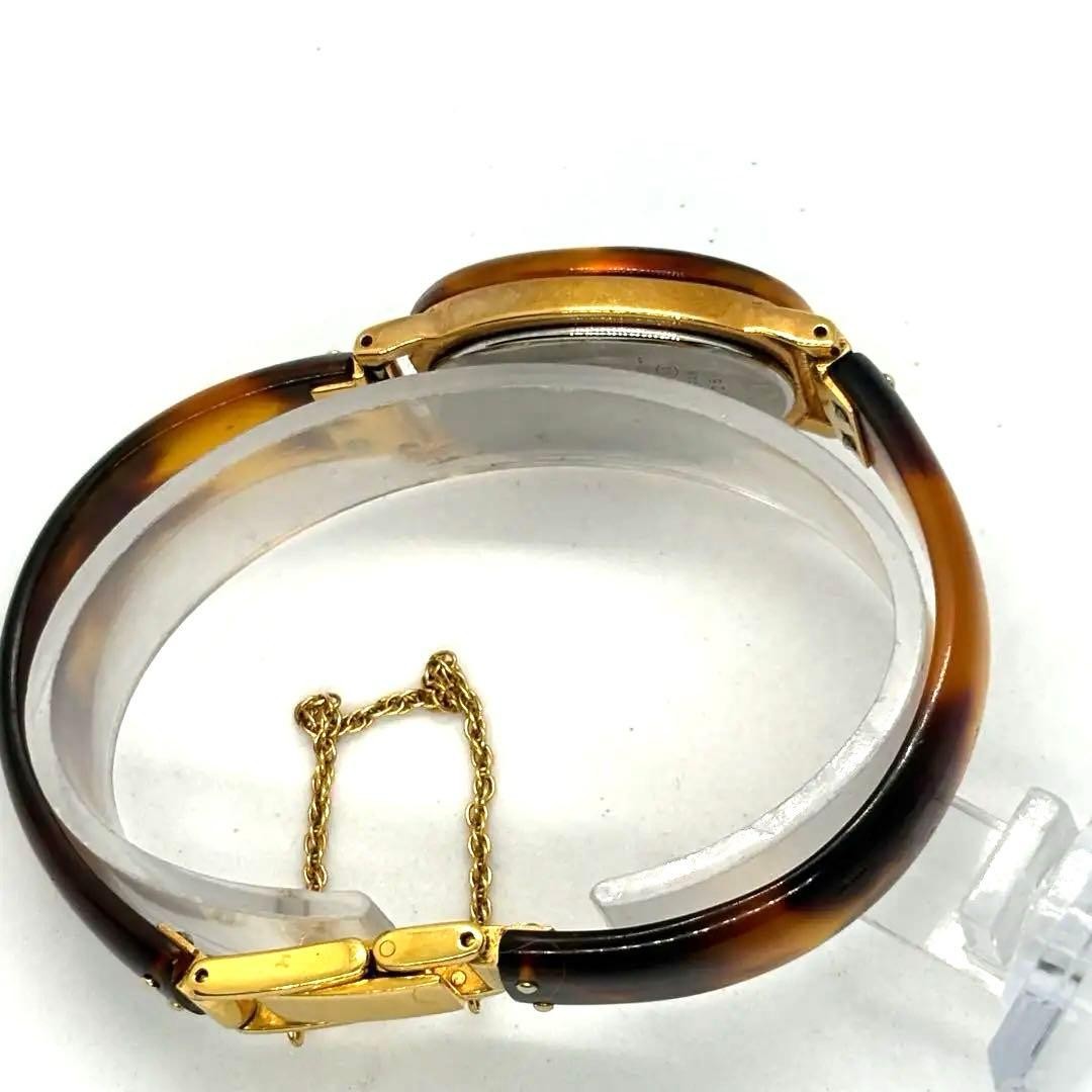 Seiko Moderato 7N01-HAM0 Gold Tone Tortoiseshell Bangle Ladies Quartz Watch