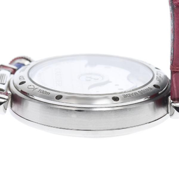 Cartier Pasha de Cartier WSPA0012 35mm SS Silver Dial Automatic Watch #C5031