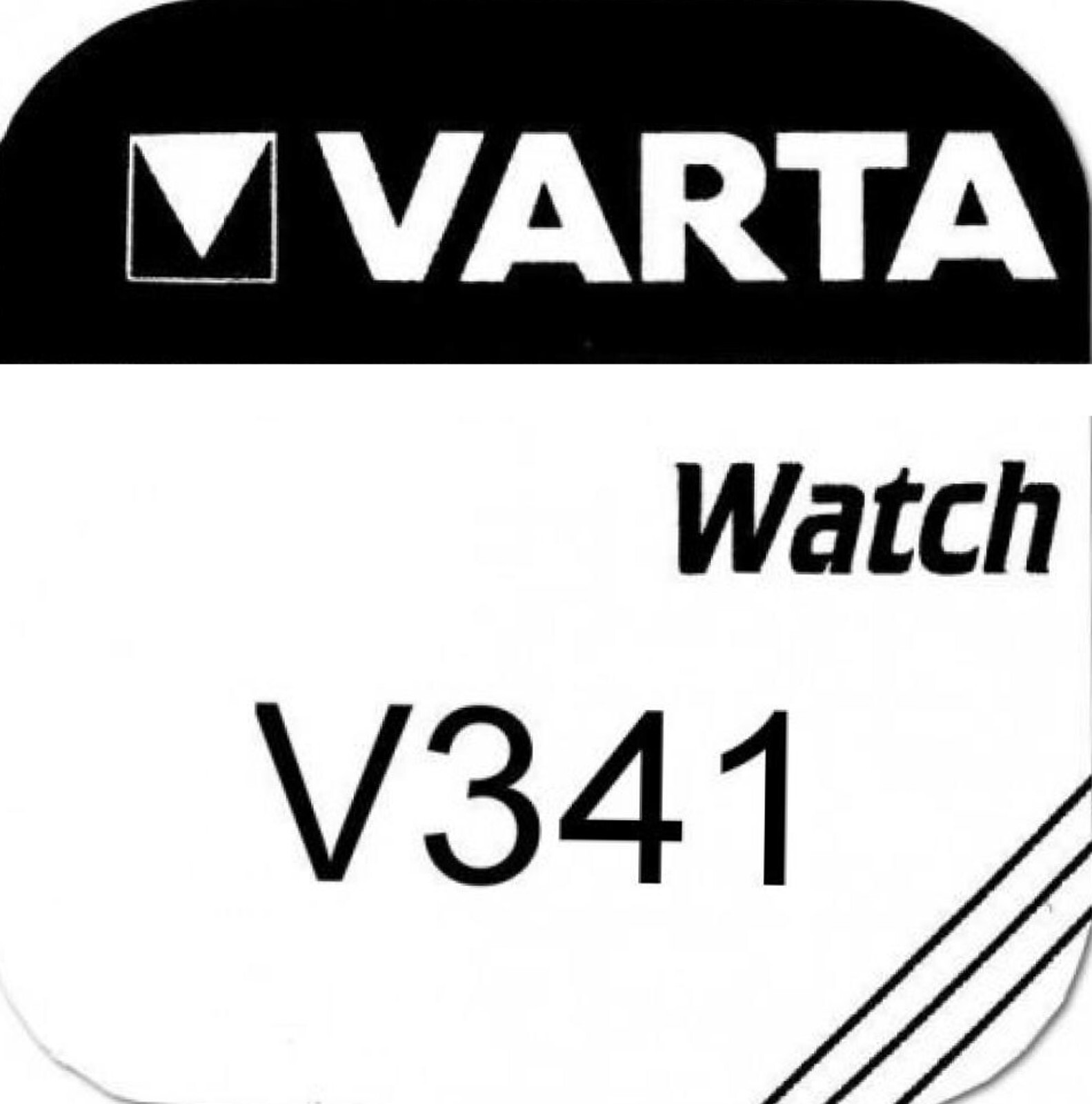 Varta Watch V341 Watch Cell Button Cell SR714SW Silver Oxide 11mAh 1.55V 1 BL