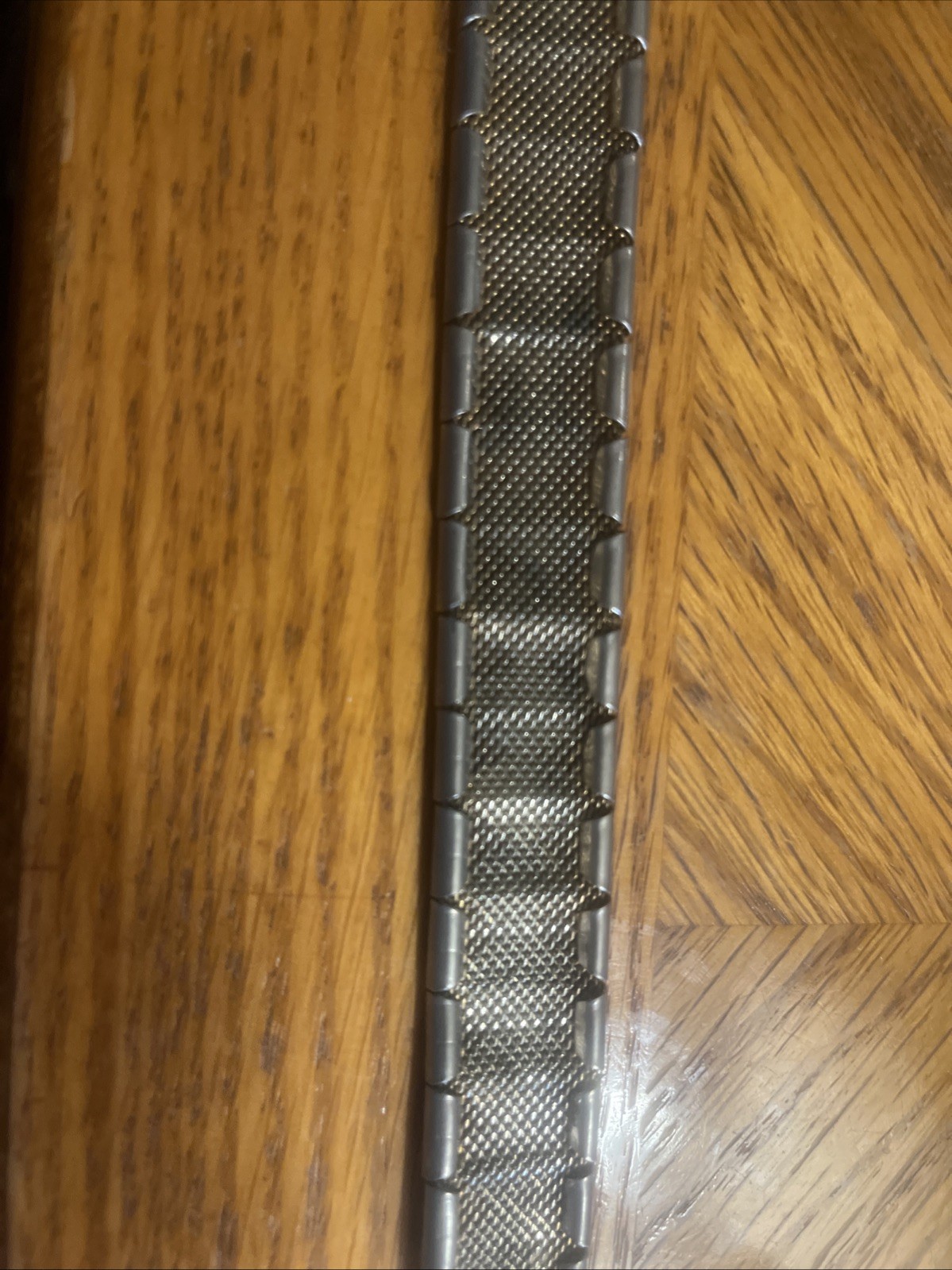 Vintage 7 1/2” Art Deco Link Bracelet – No Signature Or Markings Type Of Metal ?