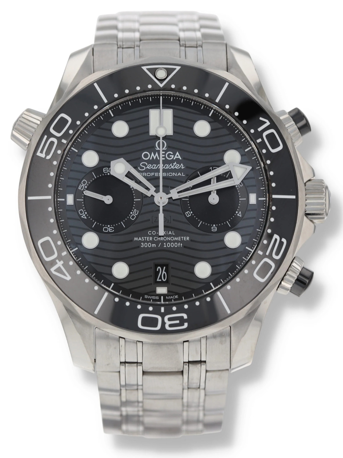 41536: Omega Seamaster Diver 300, Ref. 210.30.44.51.01.001, Box and 2021 Card