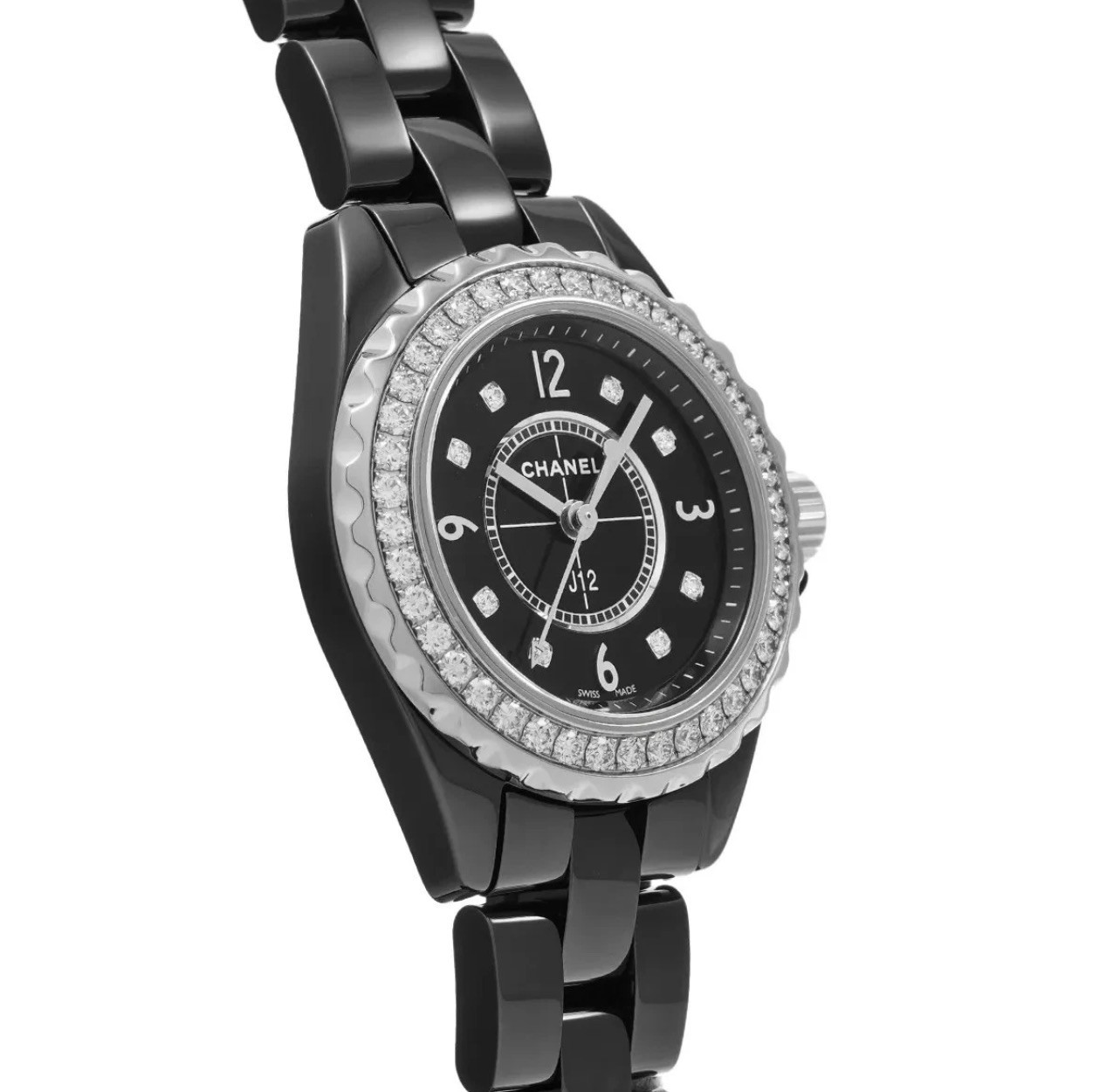 CHANEL J12 33mm Ceramic Black Women’s Wristwatch